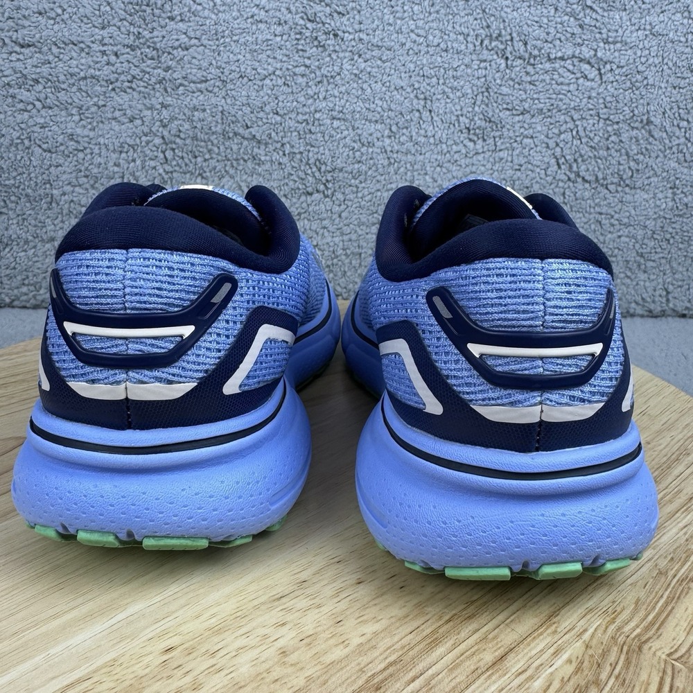 Brooks Ghost 15 Womens 7.5 Blue Road Running Shoes Walking Gym 1203801B472 - Picture 5 of 11